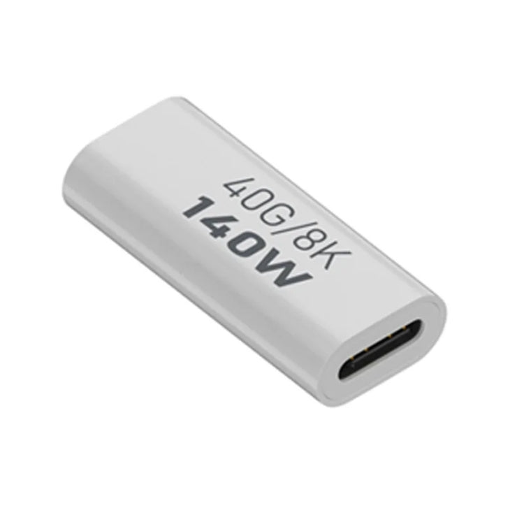 USB 3.1 Type-C 40Gbps 8K Transmission Adapter 140W 5A Charge, Type-C Male to Male, Type-C Female to Female, Type-C Male to Female, Type-C Male to Female UP, Type-C Male to Female Side Bend, Type-C Male to Female Middle Bend