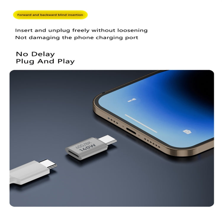 USB 3.1 Type-C 40Gbps 8K Transmission Adapter 140W 5A Charge, Type-C Male to Male, Type-C Female to Female, Type-C Male to Female, Type-C Male to Female UP, Type-C Male to Female Side Bend, Type-C Male to Female Middle Bend