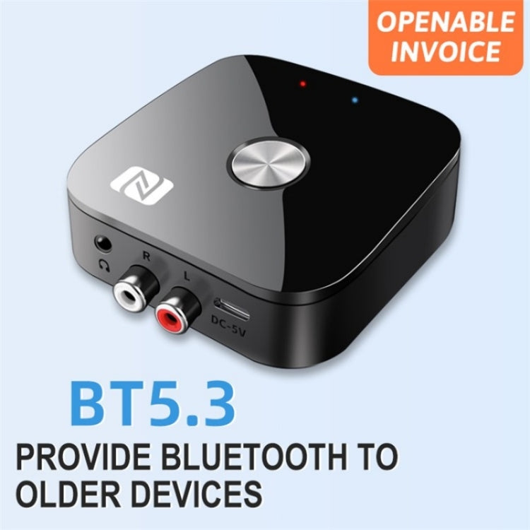 T68 3.5mm / RCA Vintage Audio Amplifier Wireless Bluetooth NFC Audio Adapter, T68