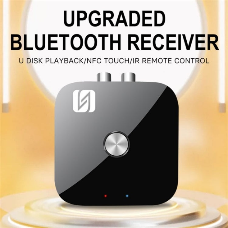 T68 3.5mm / RCA Vintage Audio Amplifier Wireless Bluetooth NFC Audio Adapter, T68