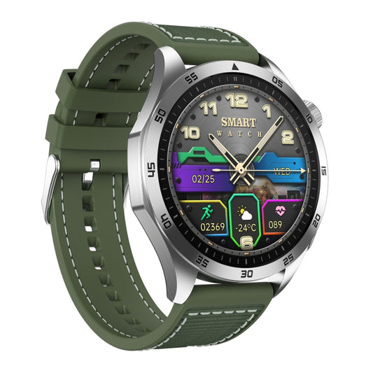 ET485 1.43 inch Color Screen Smart Watch Nylon Strap, Support Bluetooth Call / ECG