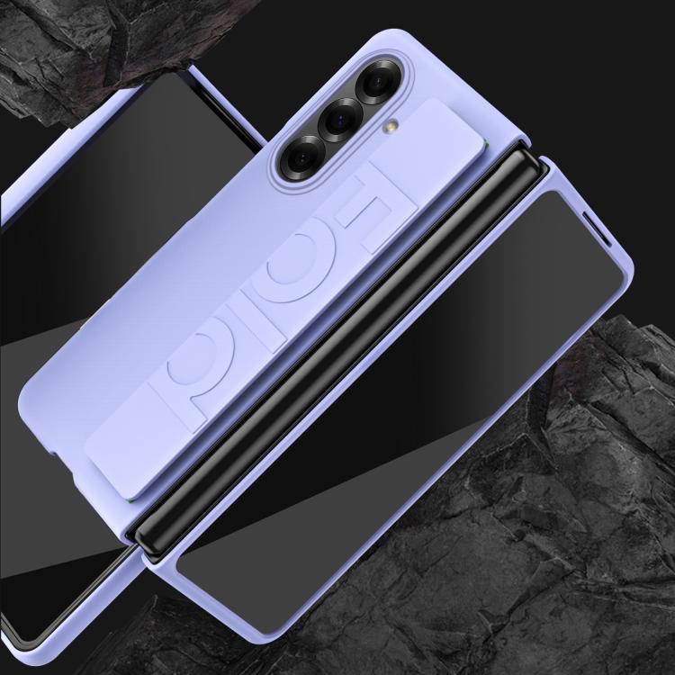 Skin Elastic Wrist Grip Back Cover Phone Case, For Samsung Galaxy Z Fold7 5G, For Samsung Galaxy Z Fold6 5G