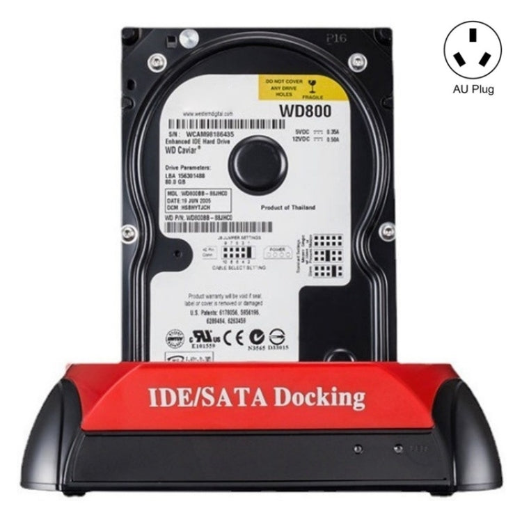 575D USB Hard Disk Holder Laptop Mobile Hard Disk Box 2.5 / 3.5inch SATA IDE HDD Base, US Plug, UK Plug, EU Plug, AU Plug