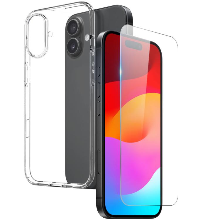 NORTHJO 2 in 1 TPU Phone Case Screen Protector Tempered Glass Film