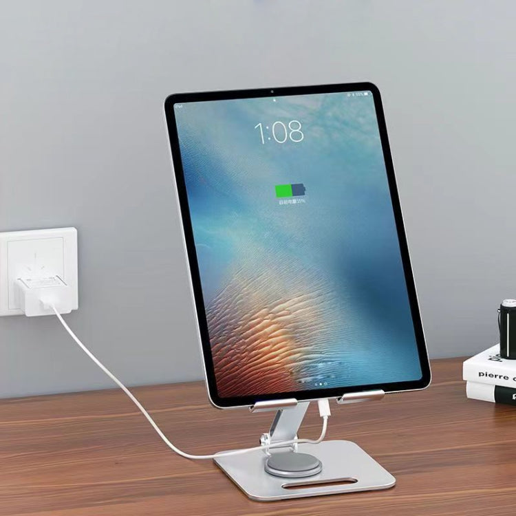 Desktop Stable Adjustable Folding Rotating Aluminum Alloy Bracket