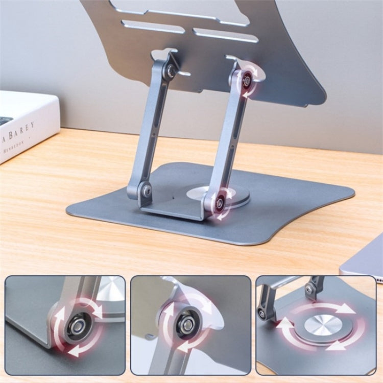 G69 Heat Dissipation Rotatable Notebook Desktop Stand Aluminum Alloy Foldable Laptop Bracket, G69