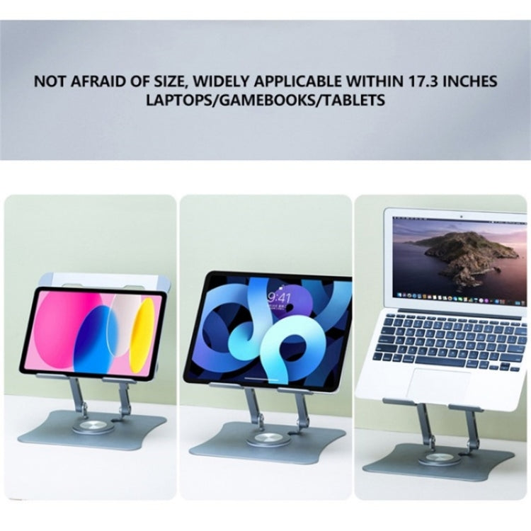 G69 Heat Dissipation Rotatable Notebook Desktop Stand Aluminum Alloy Foldable Laptop Bracket, G69