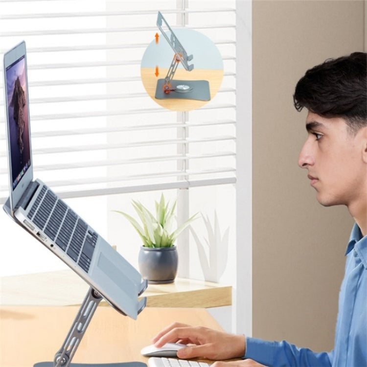 G69 Heat Dissipation Rotatable Notebook Desktop Stand Aluminum Alloy Foldable Laptop Bracket, G69