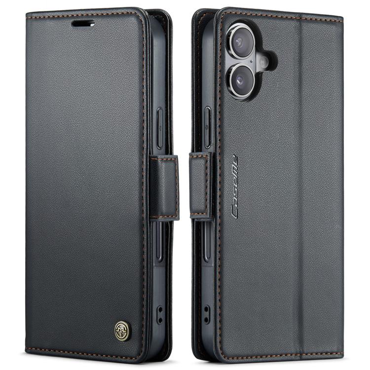 CaseMe 023 Butterfly Buckle Litchi Texture RFID Anti-theft Leather Phone Case