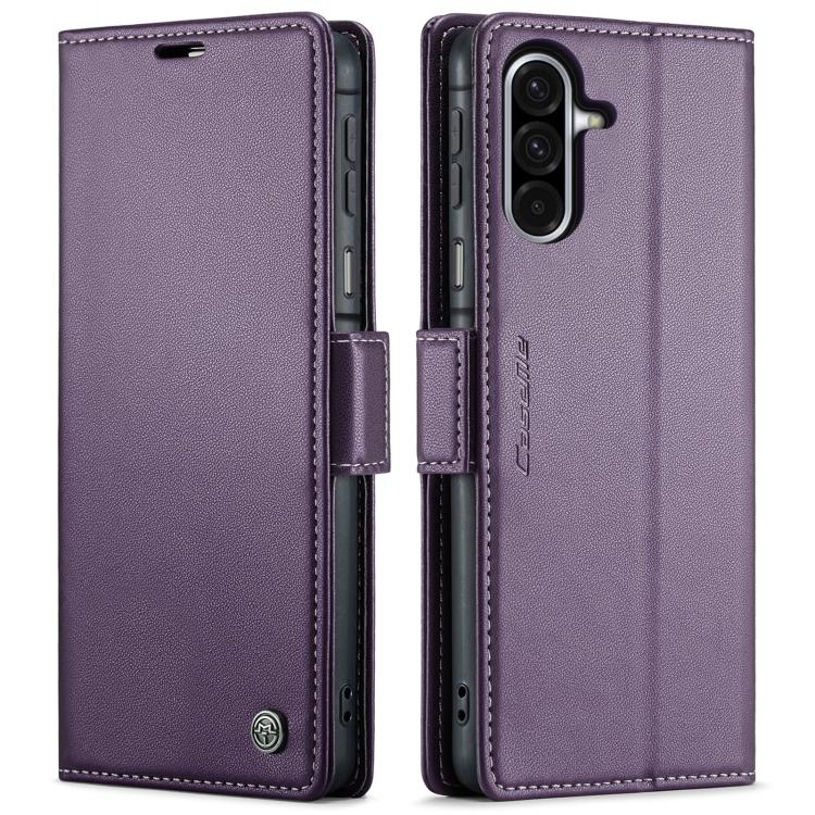 CaseMe 023 Butterfly Buckle Litchi Texture RFID Anti-theft Leather Phone Case, For Galaxy A17