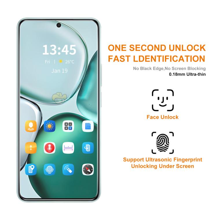 ENKAY 0.18mm High Aluminum-silicon Tempered Glass Film, Support Ultrasonic Fingerprint Unclock