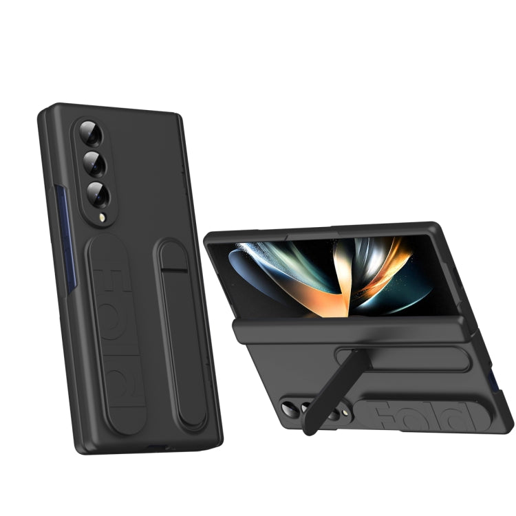 Bazher Shell Film Integrierte Halterung Stoßfeste Handyhülle, für Galaxy Z Fold8 5G, für Galaxy Z Fold8 Ultra 5G, für Galaxy Z TriFold, für Galaxy Z Fold7 5G, für Galaxy Z Fold6 5G, für Galaxy Z Fold5 5G, für Galaxy Z Fold4, für Galaxy Z Fold3 5G