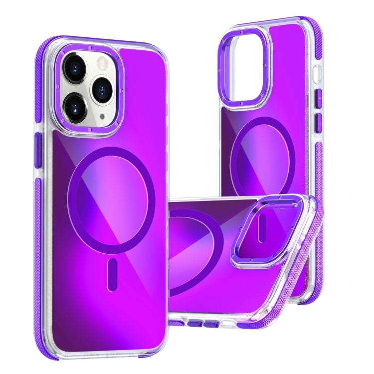 Dual-Color Gradient Discolor MagSafe Phone Case