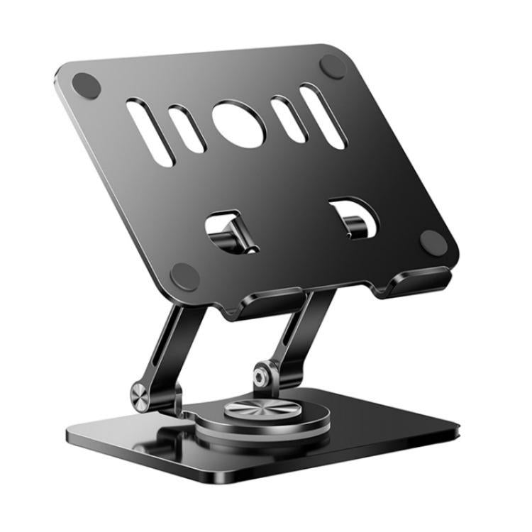 J58 Dual Rod Support Alloy Steel Foldable Rotating Tablet Holder, J58
