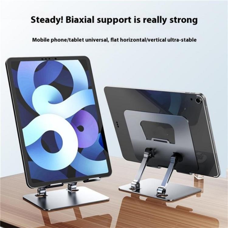 J18S 360 Degree Rotation Desktop Phone Tablet Alloy Steel Holder, J18S