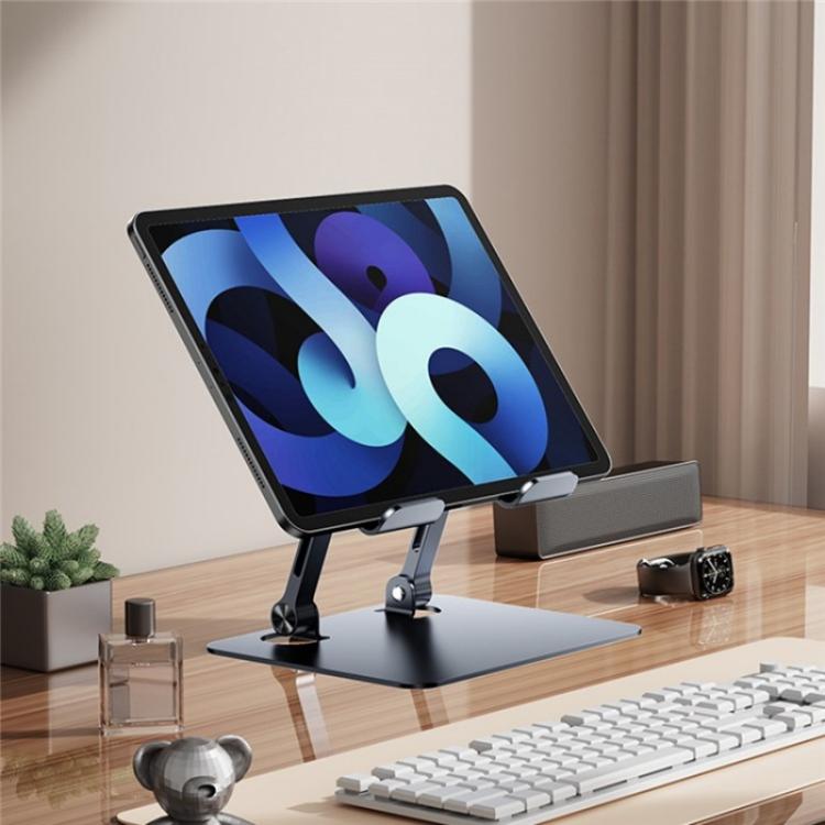 J18S 360 Degree Rotation Desktop Phone Tablet Alloy Steel Holder, J18S