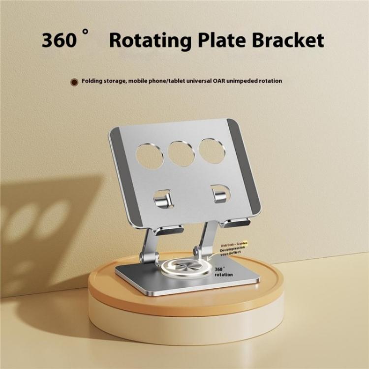 J59 360 Degree Rotating Height Adjustable Tablet Aluminum Alloy Desktop Holder, J59