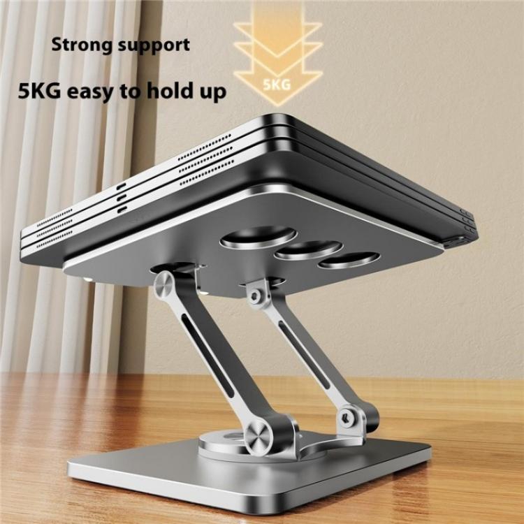 J59 360 Degree Rotating Height Adjustable Tablet Aluminum Alloy Desktop Holder, J59