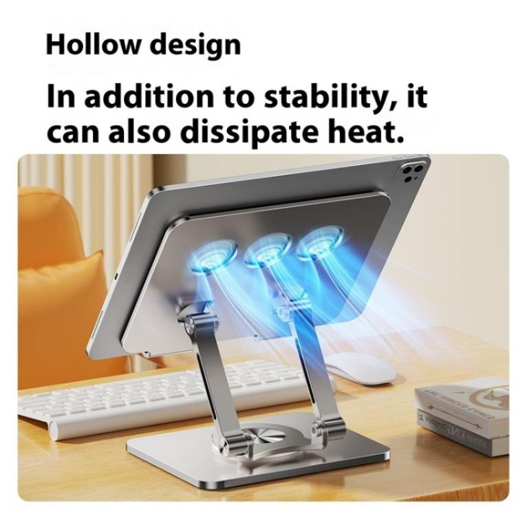 J59 360 Degree Rotating Height Adjustable Tablet Aluminum Alloy Desktop Holder, J59