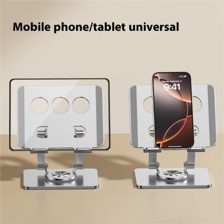 J59 360 Degree Rotating Height Adjustable Tablet Aluminum Alloy Desktop Holder, J59