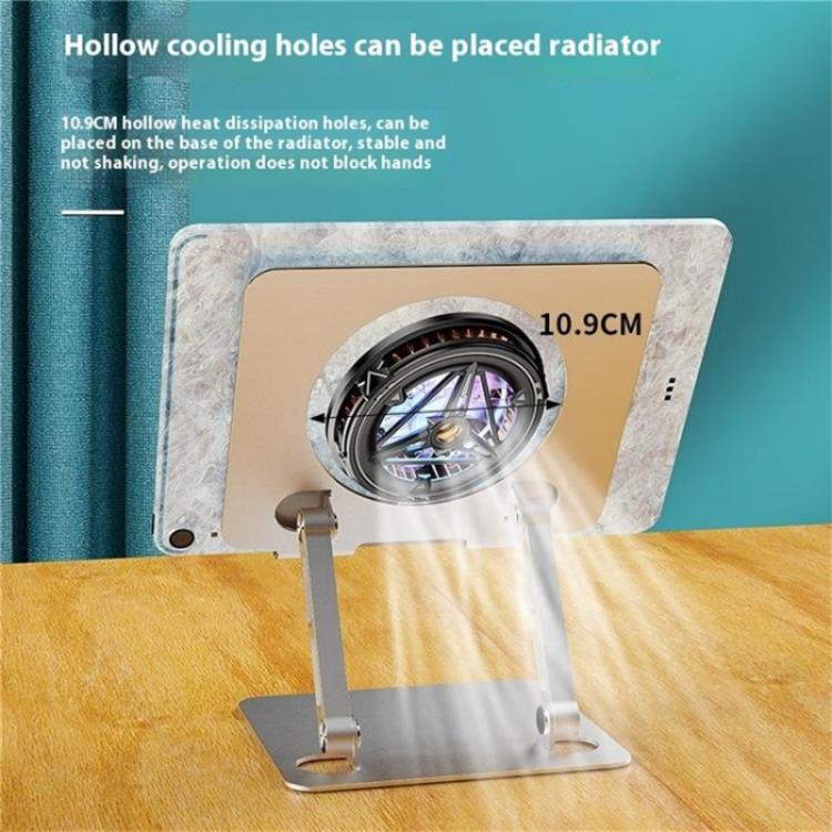 J23S Folding Height Adjustable Desktop Tablet Metal Cooling Holder