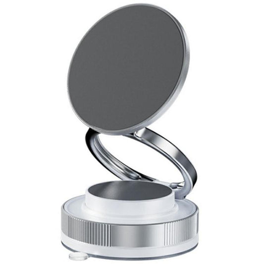 T28 Home Use Multifunctional Car Phone Holder Desktop Vacuum Suction Magnetic Stand, T28 (Black), T28 (White)
