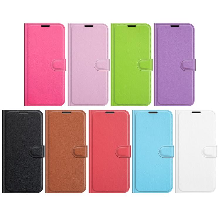 Litchi Texture Horizontal Flip Leather Phone Case with Holder, For Xiaomi Poco F7 Pro / Redmi K80