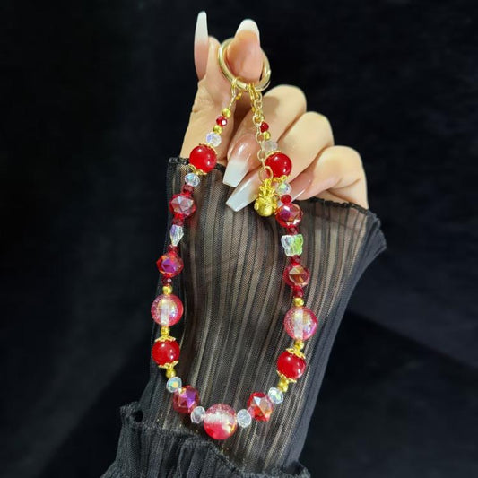 Lucky Cat Lucky Bag Blessing Blessing Word Mobile Phone Chain