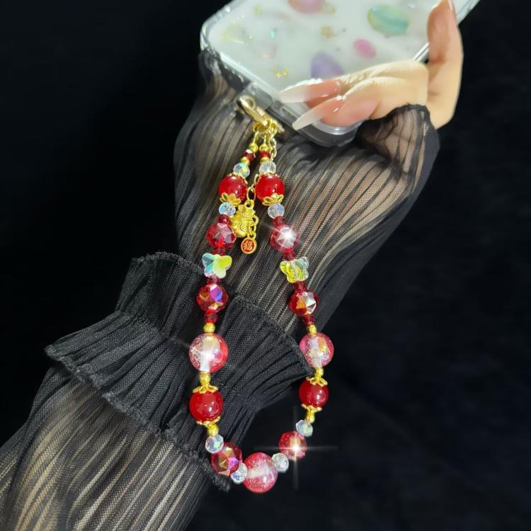 Lucky Cat Lucky Bag Blessing Blessing Word Mobile Phone Chain