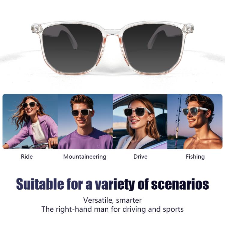 GS03 Smart Glasses, Support AI Smart Chip / Outdoor Sports / Bluetooth Call / Remote Control Photography