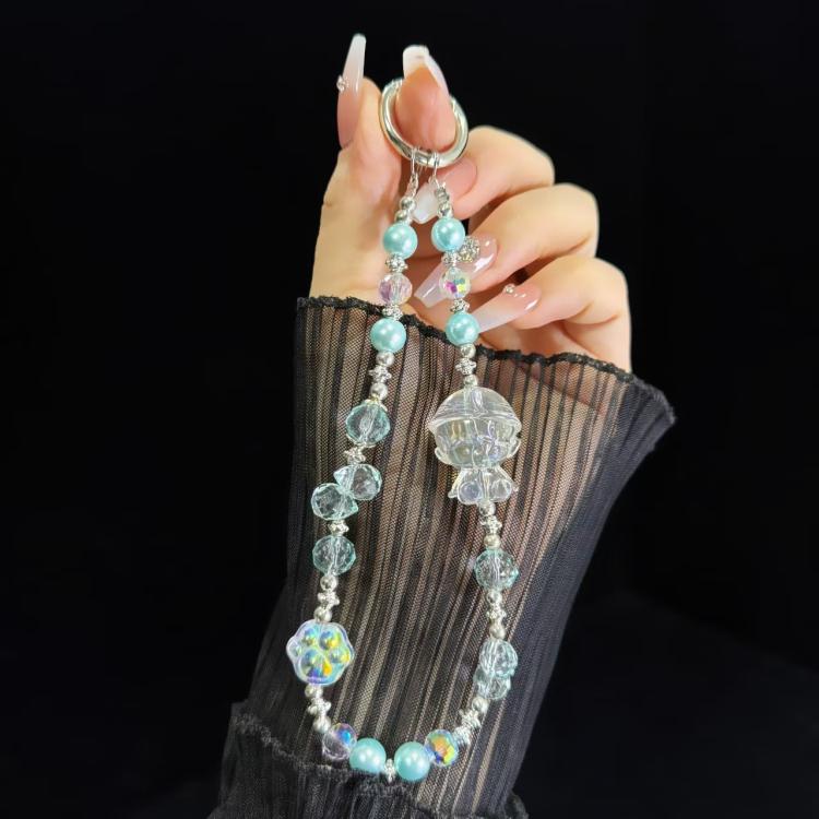 Cartoon Tide Baby Crystal Mobile Phone Chain