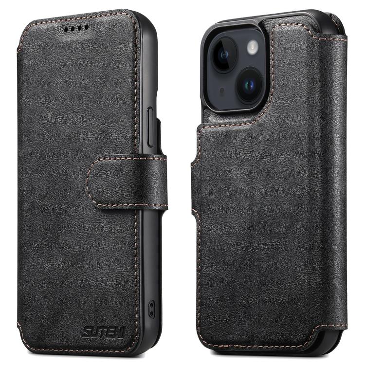 Suteni Q05 2-in-1 Multi-function Detachable Wallet MagSafe Phone Case