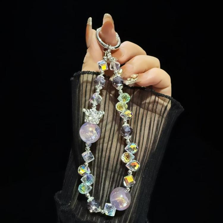 Crown Heidi Bead Phone Chain