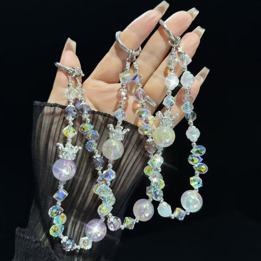 Crown Heidi Bead Phone Chain