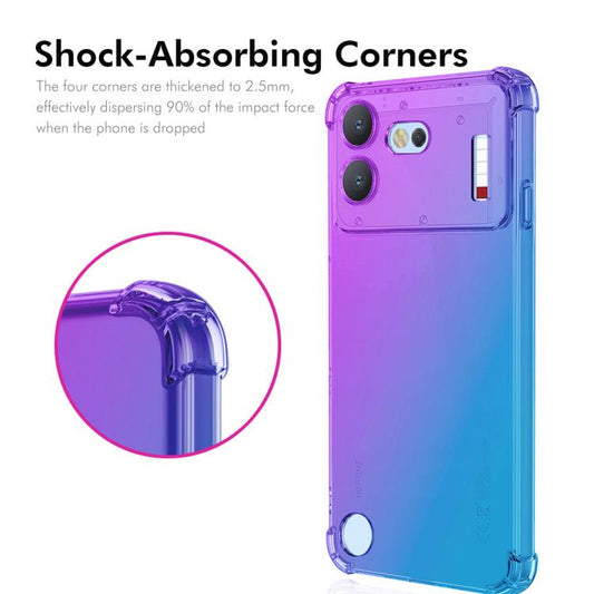 ENKAY Hat-Prince Gradient Airbag TPU Phone Case, For Nothing Phone 4b, For Nothing Phone 4a Pro, For Nothing Phone 4a, For Nothing Phone 3, For Nothing Phone 3a, For Nothing Phone 3a Pro