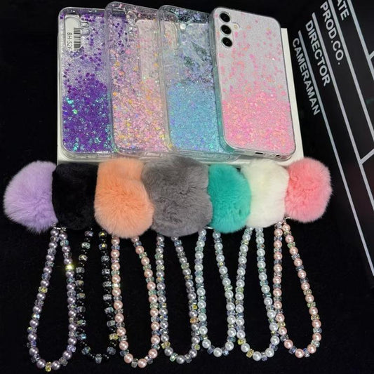 Hairball Chain Pendant Phone Chain