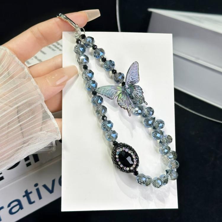 Heavy Industry Diamond-Rncrusted Sparkle Retro Phone Chain
