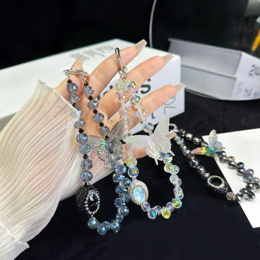 Heavy Industry Diamond-Rncrusted Sparkle Retro Phone Chain