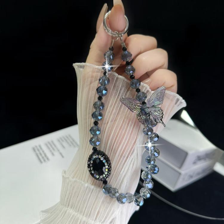 Heavy Industry Diamond-Rncrusted Sparkle Retro Phone Chain