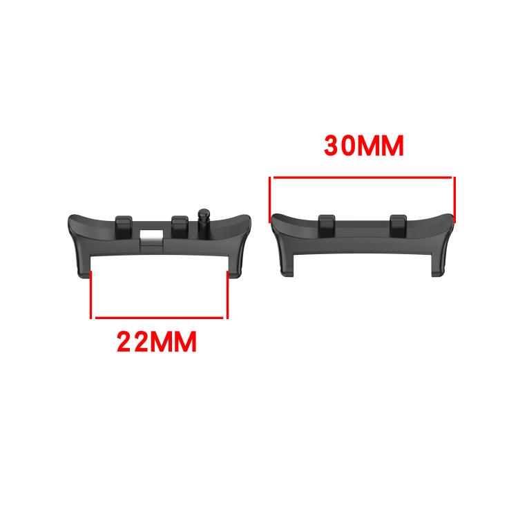 1 Pair Metal Head Watch Band Connector, For Huawei Watch D2