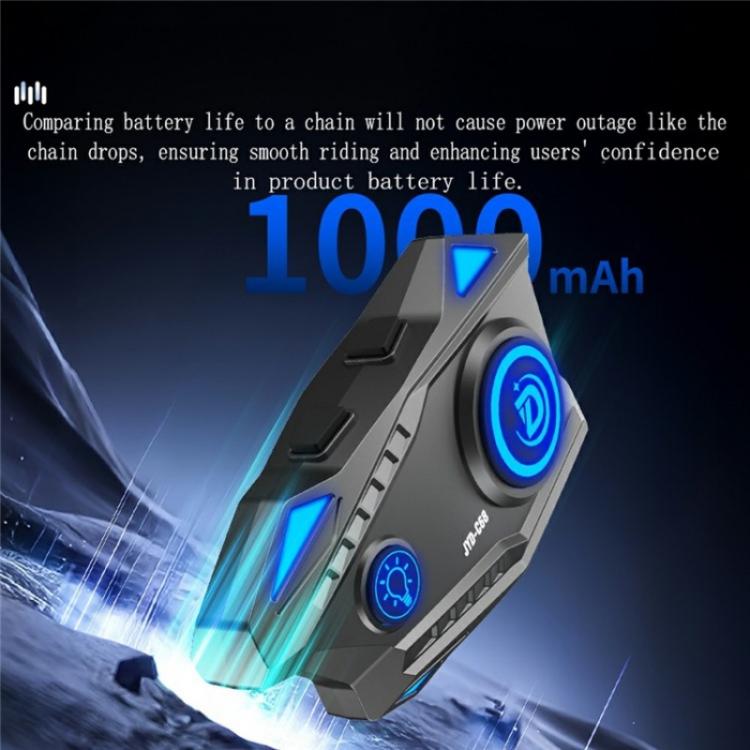 JYD-C68 Motorcycle Riders Helmet Hands-Free Wireless Bluetooth Music Headset, JYD-C68