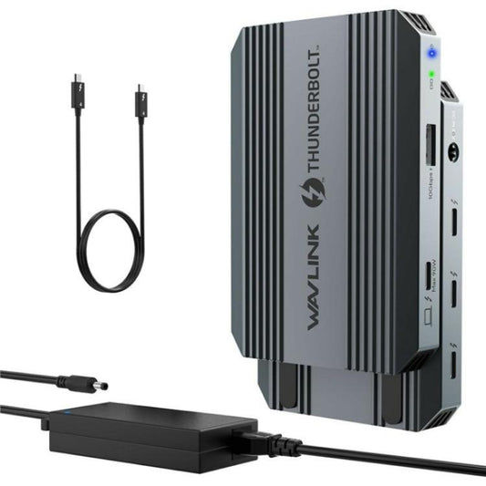 WAVLINK UTD49T 100W PD Input USB-A High Speed Data Transfer Adapter Thunderbolt 4 Hub, UTD49T