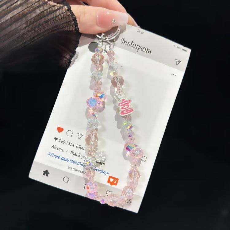 Rich Diamond Ball Crystal Mobile Phone Chain