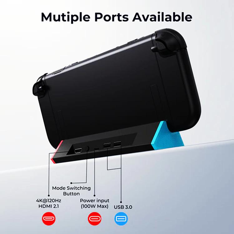 For Nintendo Switch 2 4K Docking Station Projection Dock Base