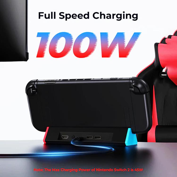 For Nintendo Switch 2 4K Docking Station Projection Dock Base