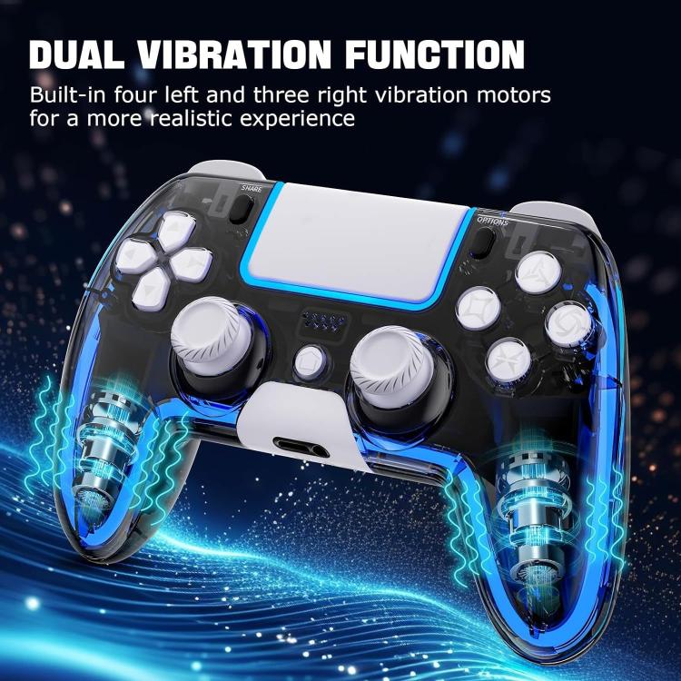 Dual Hall Effect Joystick Game Controllers, For Sony PS4