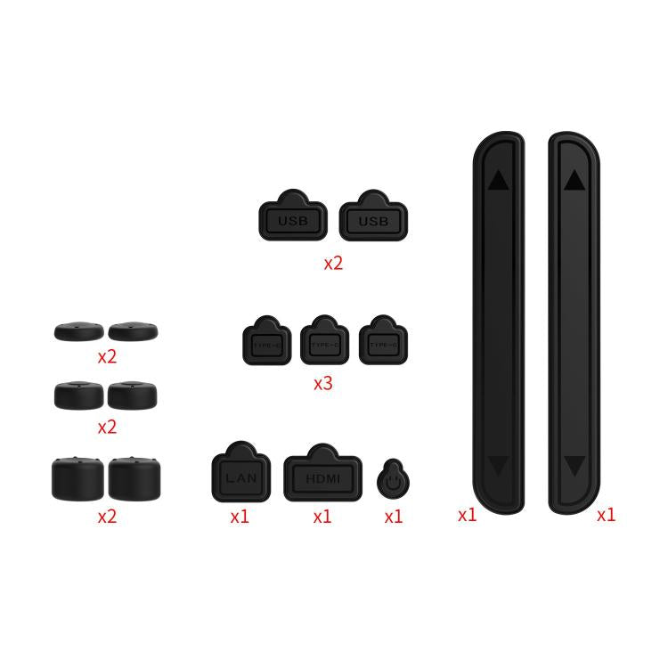Game Console Dust Plug + Joystick Cap Set, For Nintendo Switch 2
