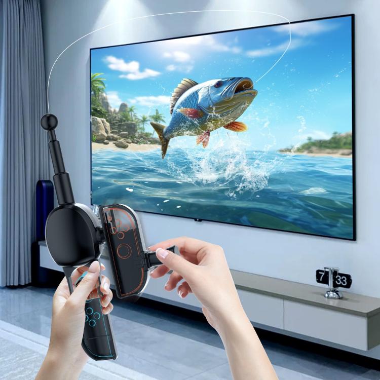 Left and Right Handle Fishing Rod Grip, For Nintendo Switch 2