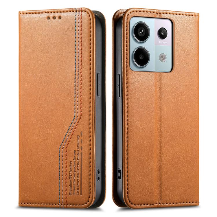 Elastic Wristband Magnetic Suction Leather Phone Case