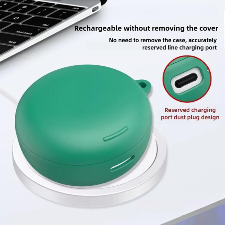 Solid Color Silicone Earphone Protective Cover